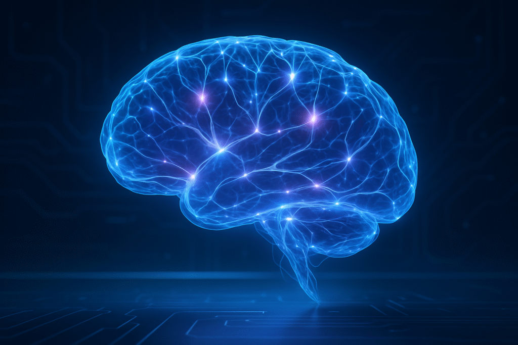 Brain with neural networks